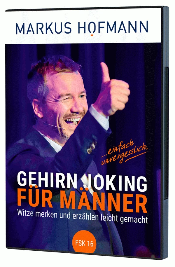 Gehirn Joking - Das Stand-Up Comedy Programm von Markus Hofmann