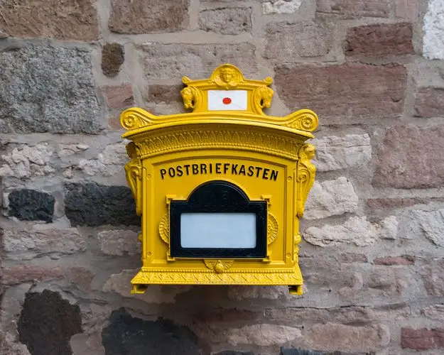 Briefkasten Post