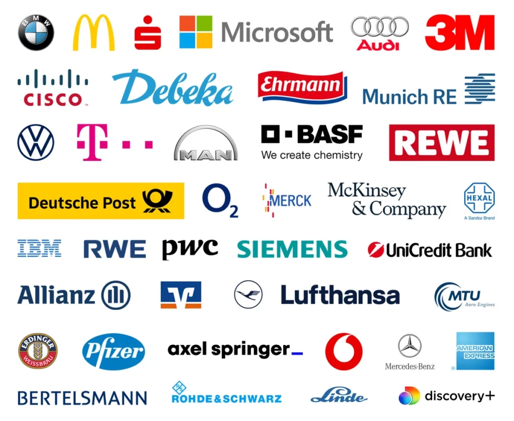 Referenzen Logos Firmenkunden Markus Hofmann Keynotespeaker Vortragsredner
