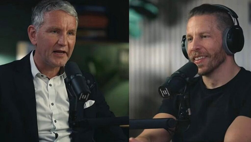Björn Höcke im Gespräch mit Podcaster Benjamin Berndt bei „Ben ungeskriptet“